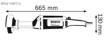Прямая шлифмашина Bosch GGS 6 S Professional - 601214108 Прямая шлифмашина Bosch GGS 6 S Professional - 601214108