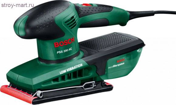 Виброшлифмашина Bosch PSS 200 AC 603340120 Виброшлифмашина Bosch PSS 200 AC 603340120