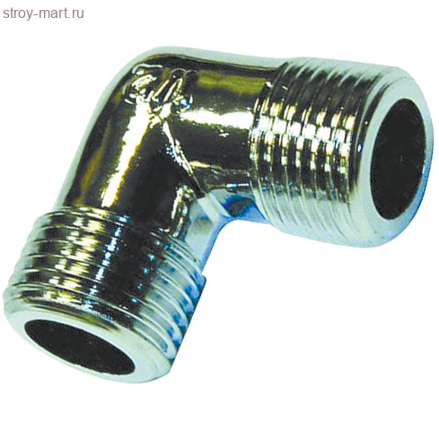 Угольник латунь хром Ду 15 НР Faro STC 5616 - 4606034006443 Угольник латунь хром Ду 15 НР Faro STC 5616 - 4606034006443