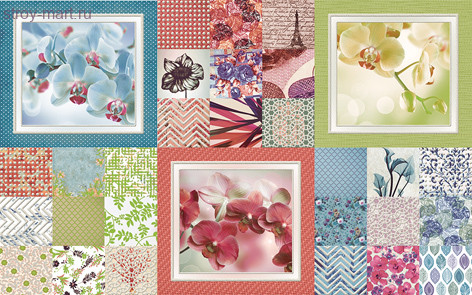 Dec Multiflor B Декор 25х40 Dec Multiflor B Декор 25х40