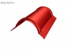 Планка конька полукруглого, Qlite L=2м - С-000095853 Планка конька полукруглого, Qlite L=2м - С-000095853