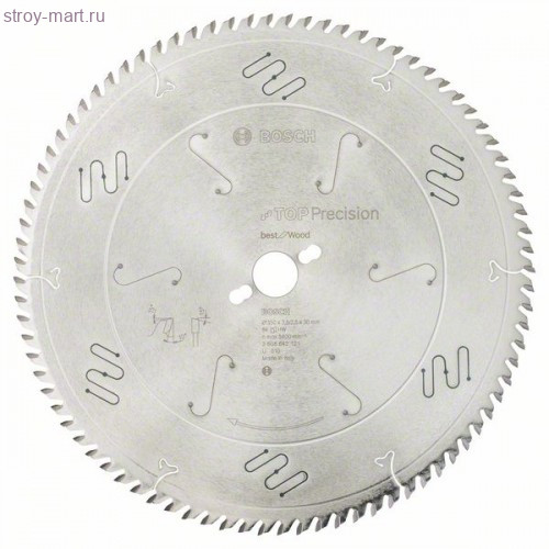 ЦИРКУЛЯРНЫЙ ДИСК 350x30x84T WOOD PRO - 2608642121