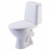 Унитаз-компакт Норд белый 2/реж косой выпуск в комплекте Кировская Керамика - 4606034156872 Унитаз-компакт Норд белый 2/реж косой выпуск в комплекте Кировская Керамика - 4606034156872