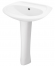 Умывальник Бриз-60 белый с пьедесталом 1 отверстие 1.WH11.0.466 в комплекте 1.WH11.0.595 без сифона с креплением Santek - 4606034066553 Умывальник Бриз-60 белый с пьедесталом 1 отверстие 1.WH11.0.466 в комплекте 1.WH11.0.595 без сифона с креплением Santek - 4606034066553