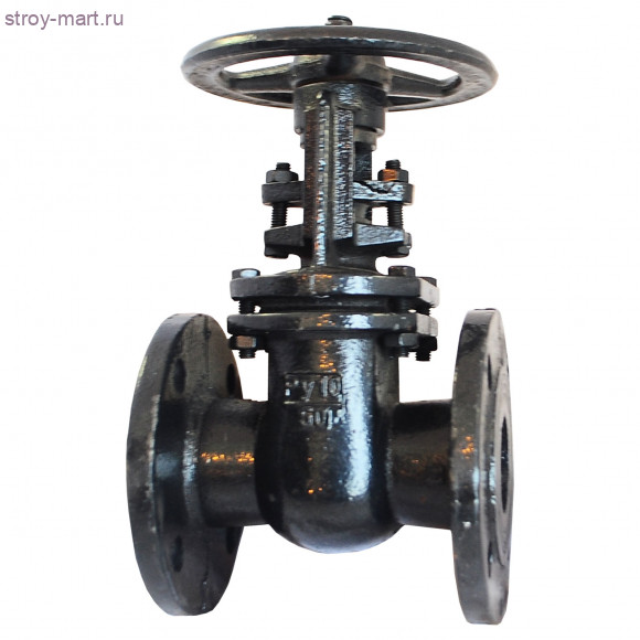 Задвижка аналог 30ч6бр чугун Ду 80 Ру10 фл КНР - 007-1400 Задвижка аналог 30ч6бр чугун Ду 80 Ру10 фл КНР - 007-1400