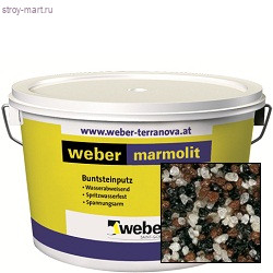 Штукатурка мозаичная Вебер.пас мармолит 2 мм, М121 - С-000074506 Штукатурка мозаичная Вебер.пас мармолит 2 мм, М121 - С-000074506