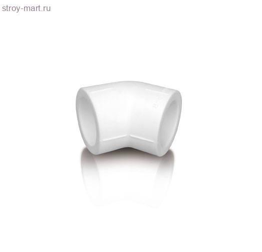 Угольник PP-R белый Дн 40х45 РосТурПласт 10827 - 4640014215753 Угольник PP-R белый Дн 40х45 РосТурПласт 10827 - 4640014215753