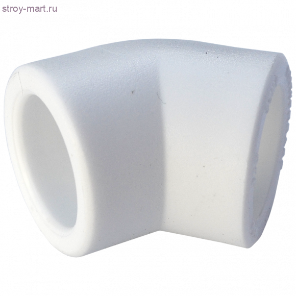 Угольник PP-R белый Дн 40х45 РосТурПласт 10827 - 4640014215753 Угольник PP-R белый Дн 40х45 РосТурПласт 10827 - 4640014215753