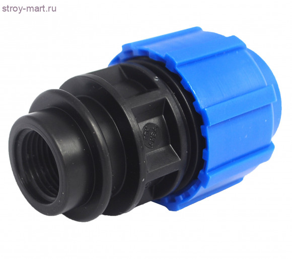 Муфта ПЭ Дн 50х1 1/2 ВР нап компресс - 4606034036334 Муфта ПЭ Дн 50х1 1/2 ВР нап компресс - 4606034036334