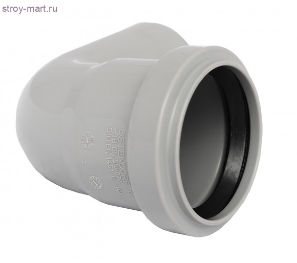 Отвод PP-H серый Дн 32х45° б/нап в комплекте Ostendorf 110120 - 4052836101204 Отвод PP-H серый Дн 32х45° б/нап в комплекте Ostendorf 110120 - 4052836101204