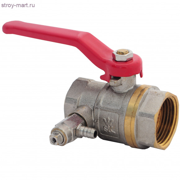 Кран шаровой латунь 1009 Ду 25 ВР/ВР рычаг со спускником STC 1009 Кран шаровой латунь 1009 Ду 25 ВР/ВР рычаг со спускником STC 1009