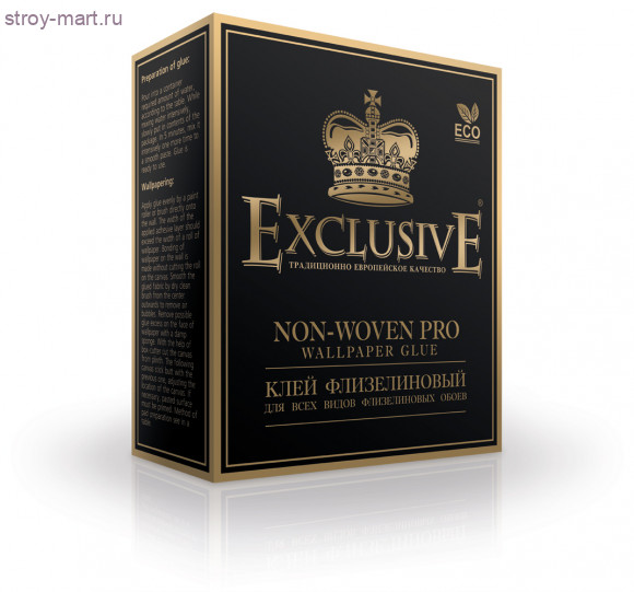 Клей для обоев «Exclusive» NON-Woven (флиз) PRO 283гр., 24 шт/уп. - С-000118218 Клей для обоев «Exclusive» NON-Woven (флиз) PRO 283гр., 24 шт/уп. - С-000118218