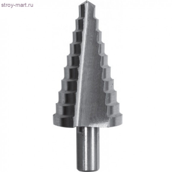 Сверло ступенчатое «FIT» HSS по металлу, 9 ступеней, 4-12 мм / 36394 - С-000114277