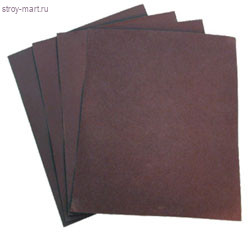 Бумага шлиф., зерно Р320 (№4) 230x280мм - водостойкая, (10л) оксид алюминия / 5060320 - С-000072677 Бумага шлиф., зерно Р320 (№4) 230x280мм - водостойкая, (10л) оксид алюминия / 5060320 - С-000072677