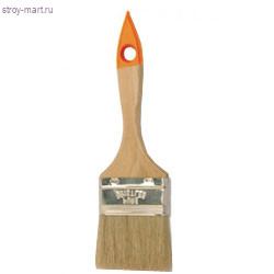 Кисть плоская «Стандарт» 1,5" (38мм) натуральная щетина, деревянная ручка (0126220) (12) - С-000076844 Кисть плоская «Стандарт» 1,5" (38мм) натуральная щетина, деревянная ручка (0126220) (12) - С-000076844