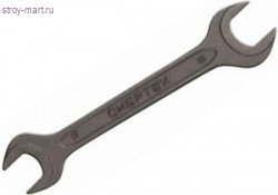 Ключ, Сибртех, 17x19 мм, рожковый, CrV, фосфатированный, ГОСТ 2839 / 14328 - С-000095660