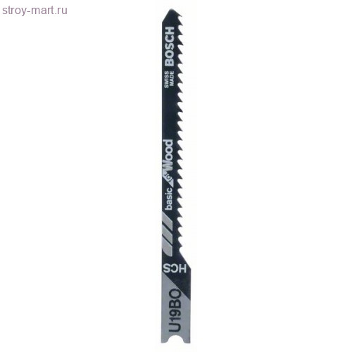 3 ЛОБЗИКОВЫЕ ПИЛКИ U 19 BO, HCS - 2608630567 3 ЛОБЗИКОВЫЕ ПИЛКИ U 19 BO, HCS - 2608630567