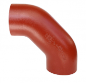 Отвод чугун двойной Дн 150х90 б/рас SML - 027-7759