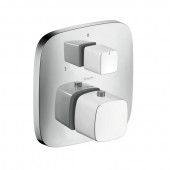 Термостат с запорным/переключающим вентилем, СМ PuraVida 15771400 Термостат с запорным/переключающим вентилем, СМ PuraVida 15771400