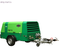 Дизельные компрессоры Atmos. - PDP 70-7 на шасси - 1.00080 Дизельные компрессоры Atmos. - PDP 70-7 на шасси - 1.00080