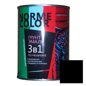 Грунт-эмаль 3 в 1 «Norme Color» черная 0.9л. (14 шт/уп) - С-000111314