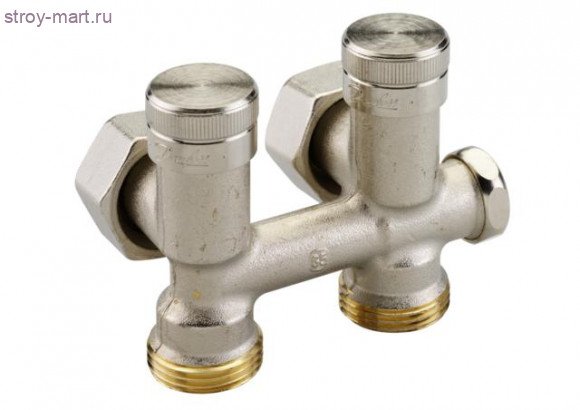 Узел подключения радиатора RLV-K для однотр/двухтруб системы Ду20 прям Danfoss 003L0281