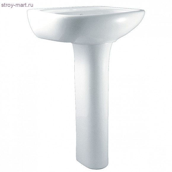 Умывальник Анимо-60 с пьедесталом 1 отверстие 1.WH11.0.508 в комплекте 1.WH11.0.587 без сифона Santek - 4606034156407 Умывальник Анимо-60 с пьедесталом 1 отверстие 1.WH11.0.508 в комплекте 1.WH11.0.587 без сифона Santek - 4606034156407