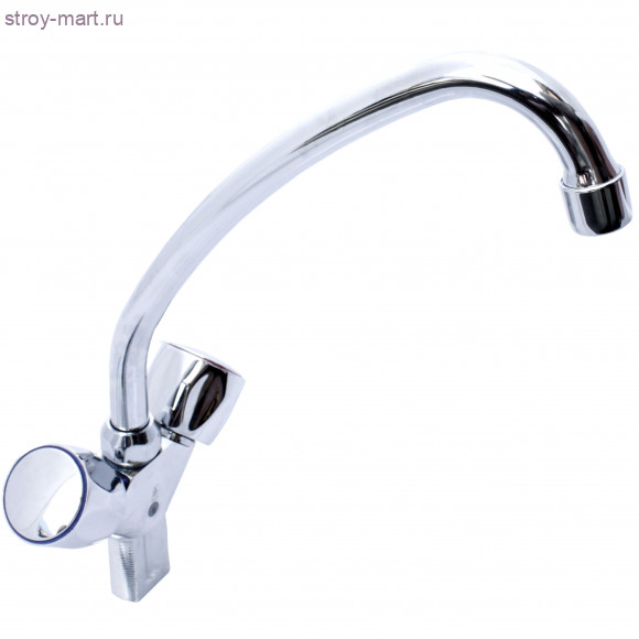 Смеситель для мойки ЦС 12К Мет Глобо хром к/затвор дл/излив Подольск металл/маховик - 026-0908 Смеситель для мойки ЦС 12К Мет Глобо хром к/затвор дл/излив Подольск металл/маховик - 026-0908