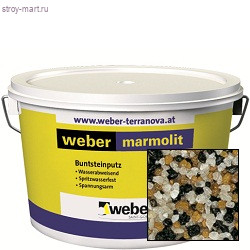 Штукатурка мозаичная Вебер.пас мармолит 2 мм, М119 - С-000074504 Штукатурка мозаичная Вебер.пас мармолит 2 мм, М119 - С-000074504