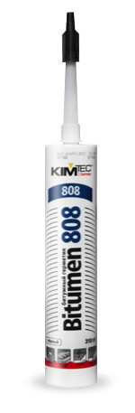 Герметик силиконовый битумный «Bitumen 808 черный, 310 мл, (12 шт./уп) «KIM TEC» - С-000090179
