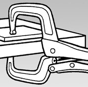 Клещи зажимные сварочные 42 34 280 - KN-4234280 Клещи зажимные сварочные 42 34 280 - KN-4234280