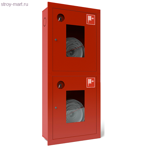 Шкаф пожарный правый ШПК-320-21 ВОК красный - 016-0070