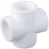 Крестовина PP-R белый Дн 20 РосТурПласт 10591 - 4640014215791 Крестовина PP-R белый Дн 20 РосТурПласт 10591 - 4640014215791