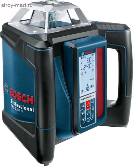 Ротационный лазер Bosch GRL 500 HV + LR 50 Professional - 0601061B00 Ротационный лазер Bosch GRL 500 HV + LR 50 Professional - 0601061B00