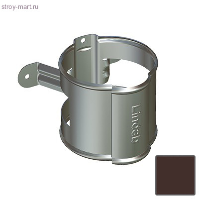 Lindab, Костыль крепления трубы д=100, (434) RAL 8017 коричневый - С-000055354 Lindab, Костыль крепления трубы д=100, (434) RAL 8017 коричневый - С-000055354