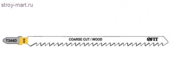 Полотно для лобзика FIT по дереву T344D 151/126/4мм / 40942 - С-000111035