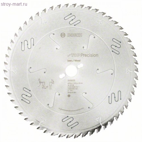 ЦИРКУЛЯРНЫЙ ДИСК 350x30x54T WOOD PRO - 2608642120