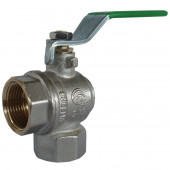 Кран шаровой латунь угловой Uno+ 1758 Ду 20 ВР/ВР полный проход рычаг STC 1758 Кран шаровой латунь угловой Uno+ 1758 Ду 20 ВР/ВР полный проход рычаг STC 1758