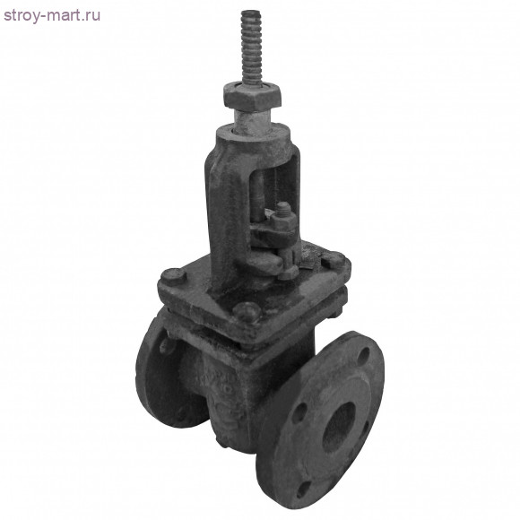 Задвижка 31ч6бр чугун Ду 100 Ру10 фл б/маховика - 007-0439 Задвижка 31ч6бр чугун Ду 100 Ру10 фл б/маховика - 007-0439