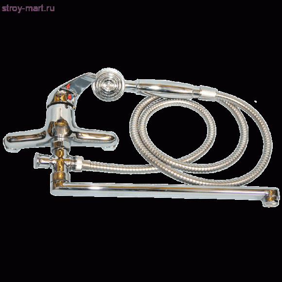 Смеситель одноручный для ванны Rio2 фиксированный дл/излив картридж 35мм Serra - 4606034170816 Смеситель одноручный для ванны Rio2 фиксированный дл/излив картридж 35мм Serra - 4606034170816