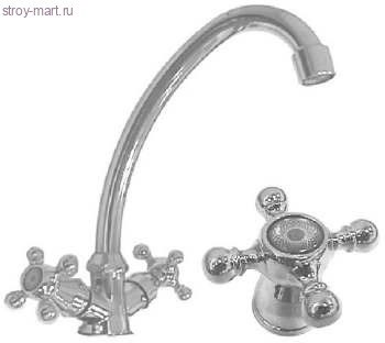 Смеситель для мойки Aqua2 р/затвор Serra - 4606034170588 Смеситель для мойки Aqua2 р/затвор Serra - 4606034170588