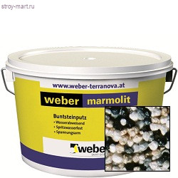 Штукатурка мозаичная Вебер.пас мармолит 2 мм, М118 - С-000074503 Штукатурка мозаичная Вебер.пас мармолит 2 мм, М118 - С-000074503