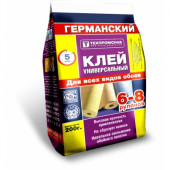 Клей для обоев всех видов «Германский универсальный» 200гр пакет, 50 шт/уп. - С-000118228