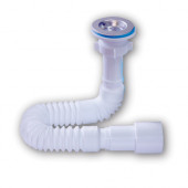 Сифон для умывальника 1 1/2х40 бутылочный Орио А3201