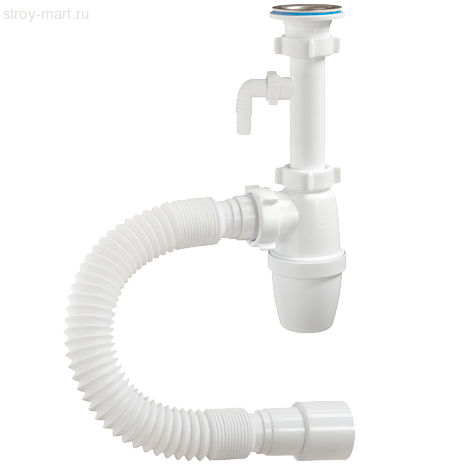 Сифон для умывальника 1 1/2х40 бутылочный Орио А3201