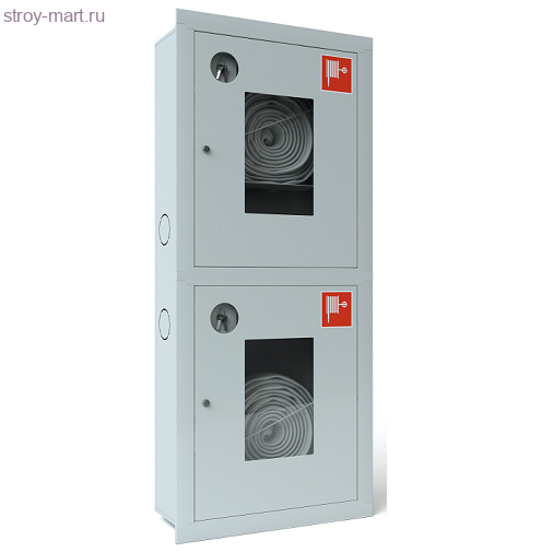 Шкаф пожарный правый ШПК-320-21 ВОБ белый - 016-0034