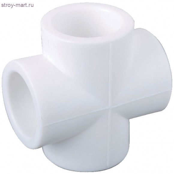 Крестовина PP-R белый Дн 25 РосТурПласт 10592 - 4640014215784 Крестовина PP-R белый Дн 25 РосТурПласт 10592 - 4640014215784