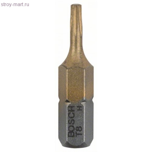 3 БИТ 25ММ TORX T8 TIN - 2607001687 3 БИТ 25ММ TORX T8 TIN - 2607001687