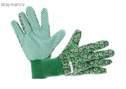 Перчатки, Palisad, садовые, х/б ткань с ПВХ точкой, манжет резинка, L / 67763 - С-000095761 Перчатки, Palisad, садовые, х/б ткань с ПВХ точкой, манжет резинка, L / 67763 - С-000095761