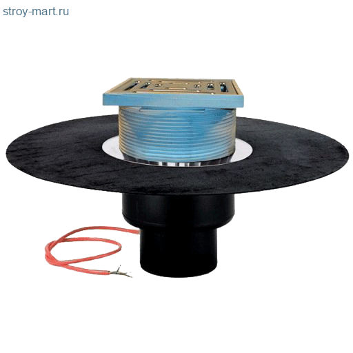 Воронка кровельн Дн 160 с решеткой нерж/ст 150х150 с гидроизол HL 62BH Воронка кровельн Дн 160 с решеткой нерж/ст 150х150 с гидроизол HL 62BH